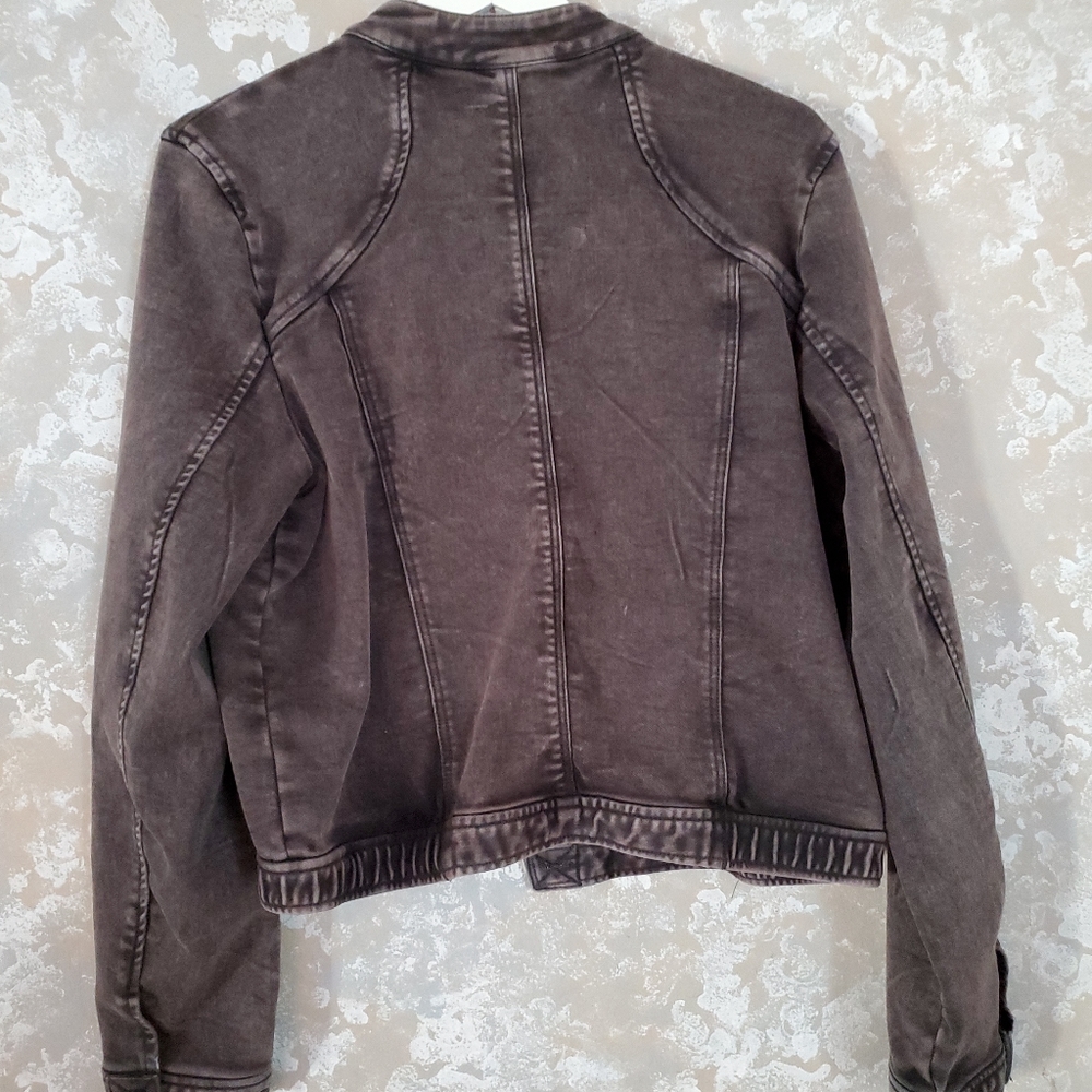Anthropologie bibiana bomber jacket large - Picture 8 of 13